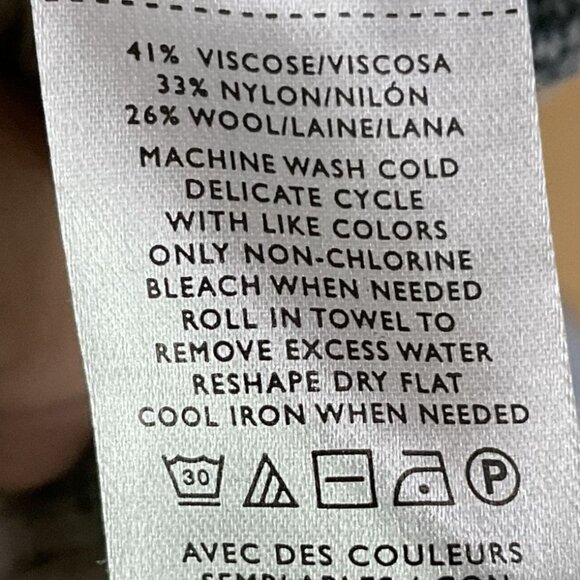 NWOT LOFT Jacquard Leopard Print Sweater, Women's XL, Viscose/Nylon/Wool - Picture 5 of 6